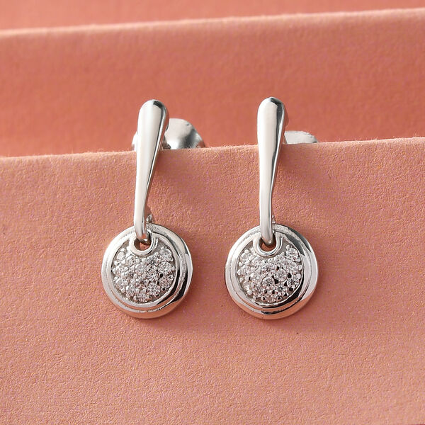 Moissanit Ohrh&auml;nger - 0,12 ct. image number 2