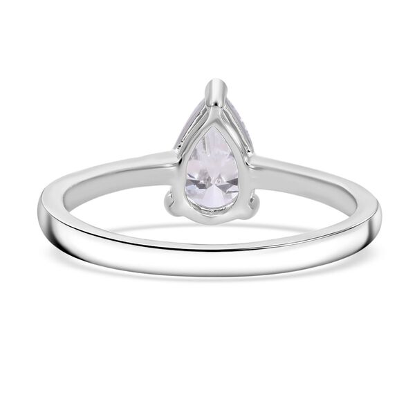 LUXURIANT IGI zertifizierte VS-EF Labor Diamant Ring in 950 Platin - 1 ct. image number 3