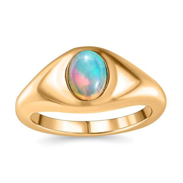 AA natürliches, äthiopisches Welo Opal-Schmuckset - 1,04 ct. image number 6