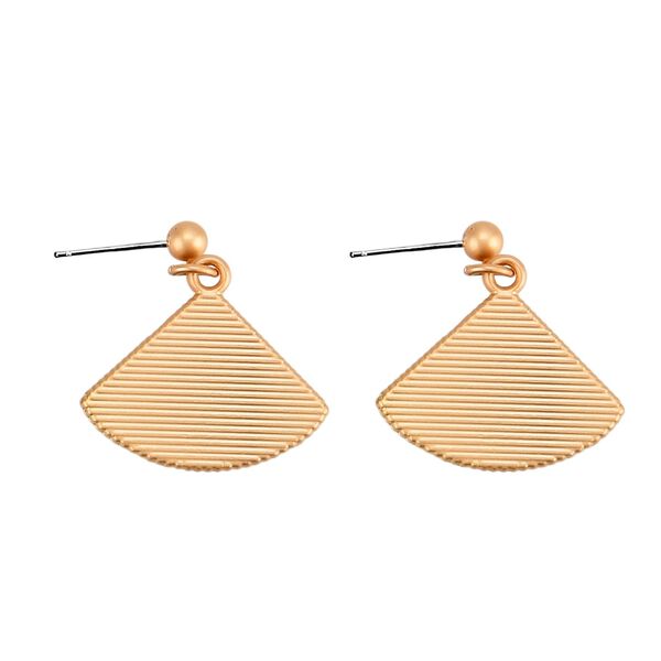 LA MAREY 2er-Set Brokat Seiden-Haarnadel und Ohrringe mit Geschenkbox, Beige image number 9