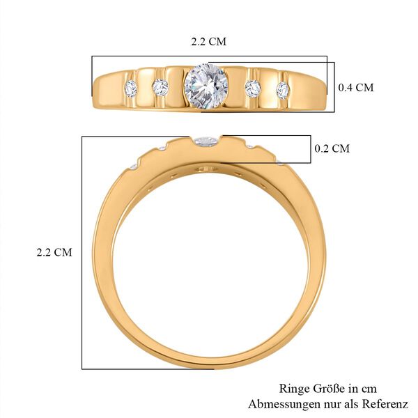 Moissanit Ring - 0,33 ct. image number 6