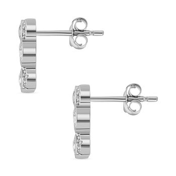 Moissanit Ohrringe - 0,73 ct.