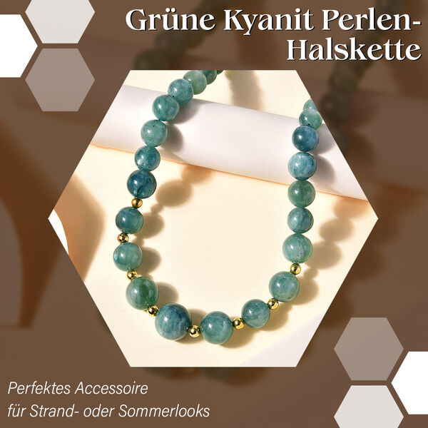 D'Joy gr&uuml;ne Kyanit-Halskette, 45 cm - 265 ct. image number 3