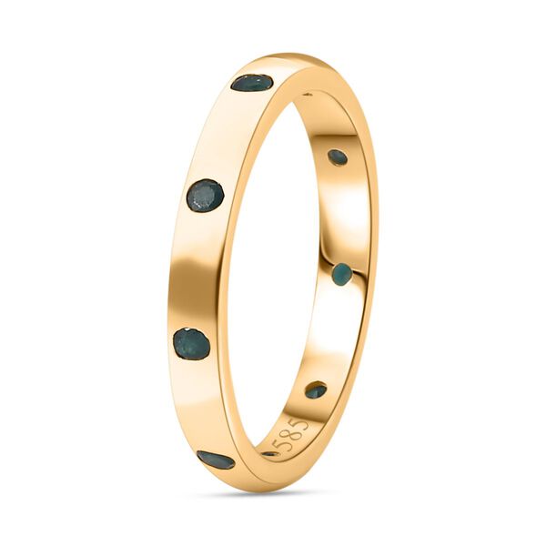 AAA Grandidierit Ring in 585 Gold - 0,39 ct. image number 6