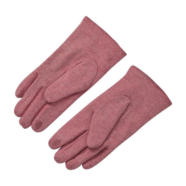 Kaschmirhandschuhe mit Mikroplüschfutter, Altrosa image number 4