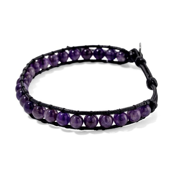 Flexibles afrikanisches Amethyst Armband - 35 ct. image number 3