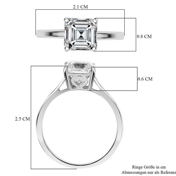 D'Joy Moissanit Ring - 1,95 ct. image number 6