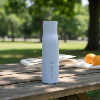 "UVC Ultraviolet Sterilization Insulated Cup, LED Display Temperature, Smart drinking Water reminder Functions: Ultraviolet sterilization, temperature display, and drinking water reminder Capacity:500ml Dimensions: 7*24.5cm Weight: 331g