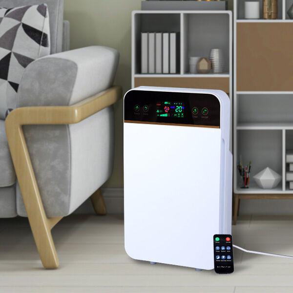 Luftreiniger mit Touchscreen-Anzeigefeld, Weiß und schwarz image number 13
