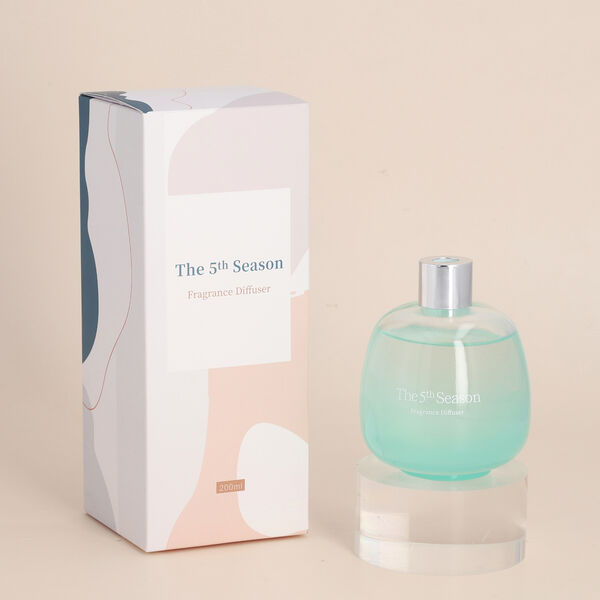 The 5th Season - Romance of Sea, Parf&uuml;mflasche mit Standfu&szlig;, Gr&ouml;&szlig;e 10x7 cm, Gr&uuml;n