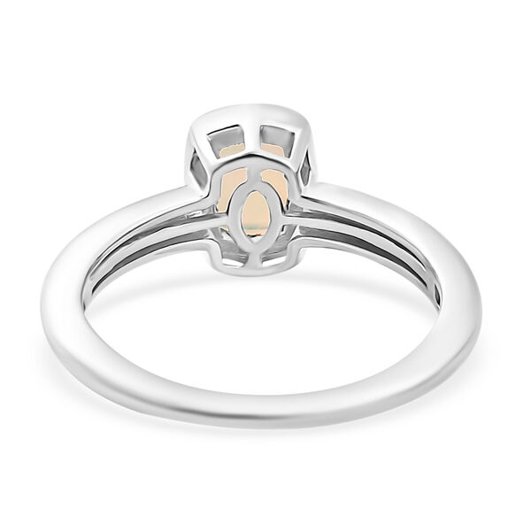 AA natürliches, äthiopisches Welo Opal-Schmuckset, 925 Silber rhodiniert - 1,89 ct. image number 5