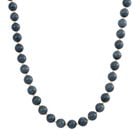 Natürlicher Olmek Jadeit Halskette ca. 50 cm 925 Silber vergoldet ca. 500,00 ct.