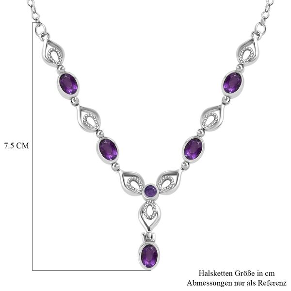 Afrikanische Amethyst-Halskette, 45 cm - 2,56 ct. image number 6