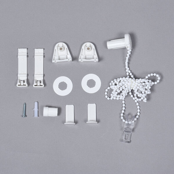 Easy-Klemm - 2-lagiges Fensterrollo, Gr&ouml;&szlig;e 80x150 cm, Wei&szlig;&nbsp; image number 6