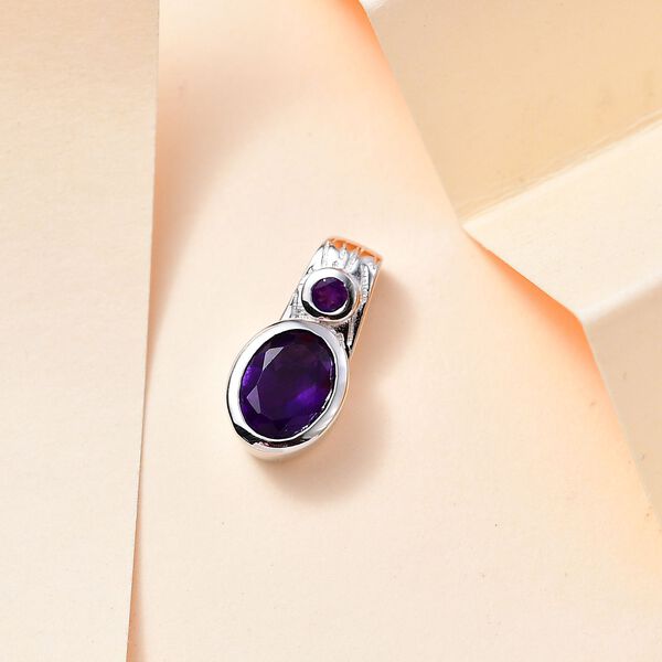 Afrikanischer Amethyst-Anhänger - 1,23 ct. image number 2