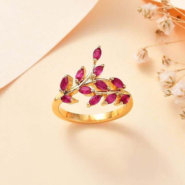 Afrikanischer Rubin-Ring - 1,23 ct. image number 2