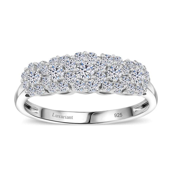 LUXURIANT DIAMOND- SI-GH Labor Diamant Ohrringe und Ring image number 11