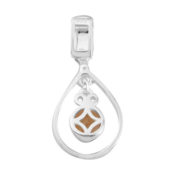 Citrin Anh&auml;nger 925 Silber ca. 0,45 ct image number 5