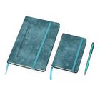 LIVMORE 3er Set Notizbuch A6 und A5 mit Stift 22.8 x 22.2 x 4 cm Blau