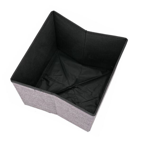 Sitzhocker mit Stauraum, grau image number 6