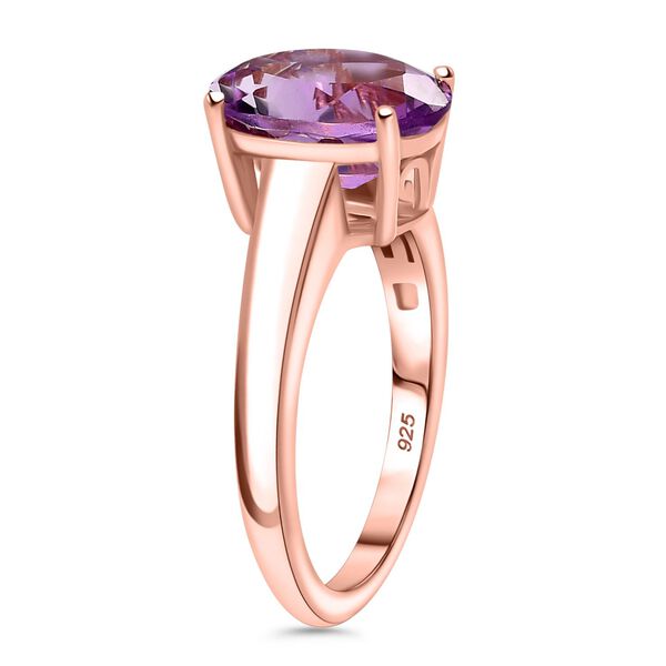 Rose de France Amethyst Ring - 3,29 ct. image number 5
