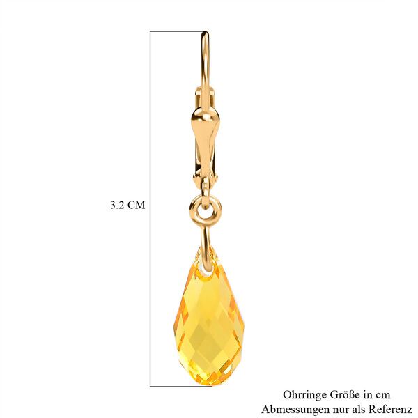 J Francis gefertigt mit SWAROVSKI-Helles Topas Swarovski-Kristall image number 7