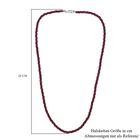 Rhodolith Granat Halskette, 60cm - 100 ct. image number 5