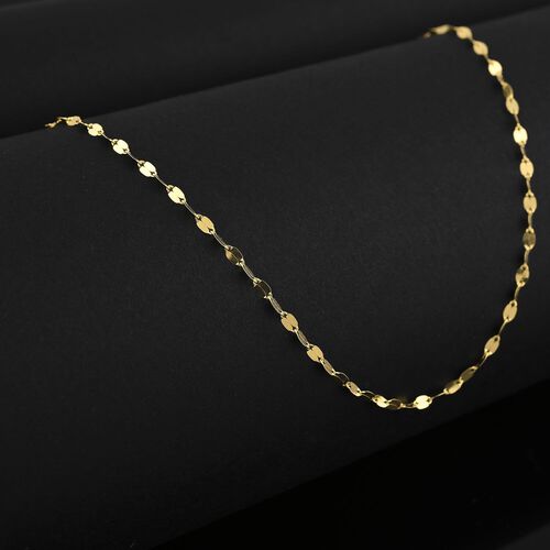 417 Gold Gelbes Gold Halskette ca. 50 cm ca. image number 1
