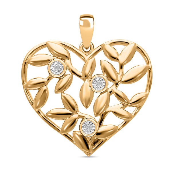 Herz Diamant Anh&auml;nger