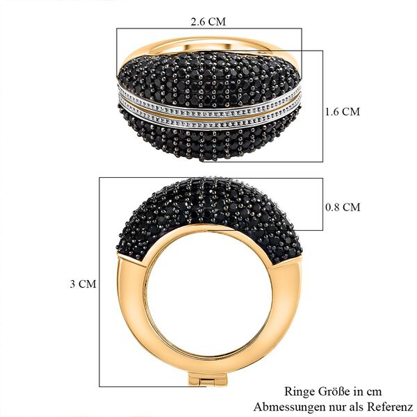 GP Art D&eacute;co Kollektion - 2-in-1 Multi-Edelstein-Ringe - 7,46 ct. image number 8