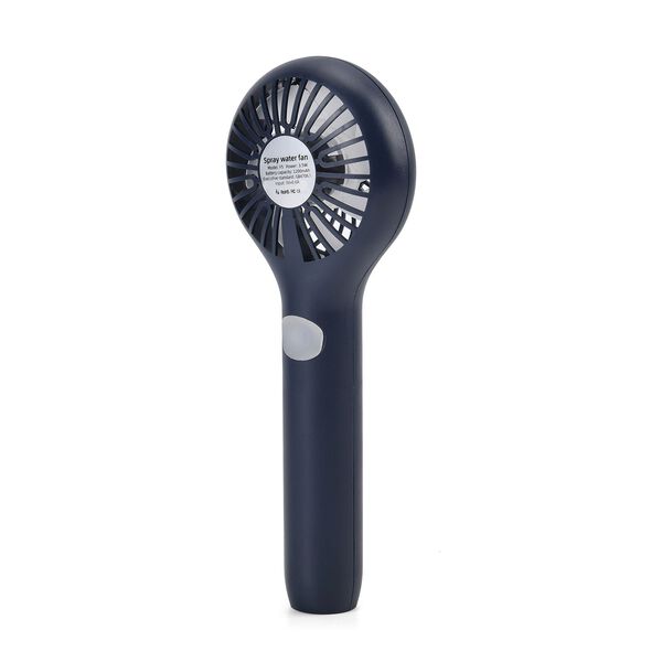 Mini-Handventilator mit Nebelspray, navyblau image number 7