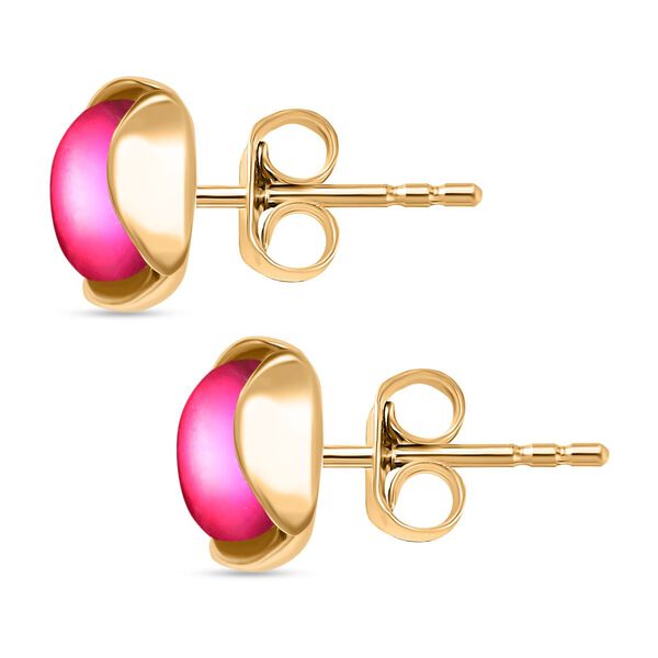 Ohrringe 925 Silber 750 Gelb Vergoldet ca. 3,12 ct. image number 4