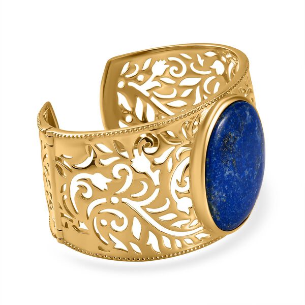 Lapislazuli Armreif, 18,5 cm - 70 ct. image number 4