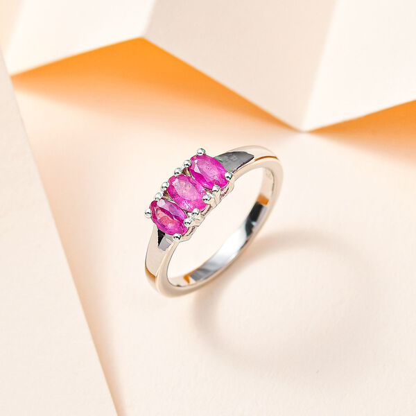 Afrikanischer Rubin-Ring - 0,93 ct. image number 2