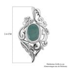Royal Bali - Socoto Smaragd-Anhänger, 925 Silber ca. 1,50 ct image number 5
