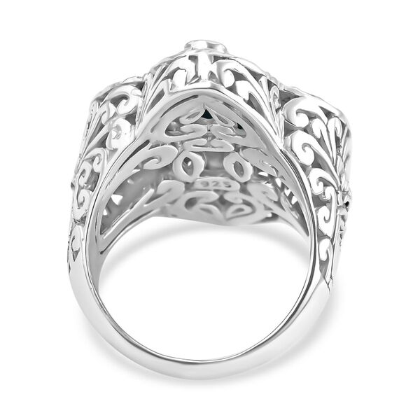 Royal Bali - AA Sleeping Beauty T&uuml;rkis, Neon Apatit Ring, ca. 2.50 ct image number 4