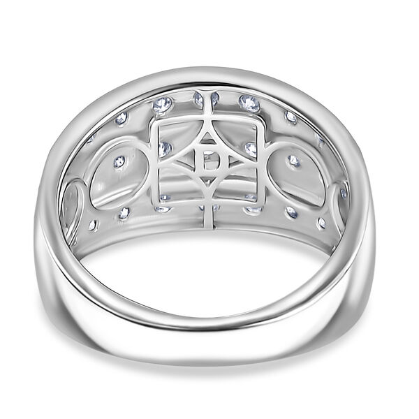 D&rsquo;Joy Moissanit dreifarbiger Ring - 1 ct. image number 6