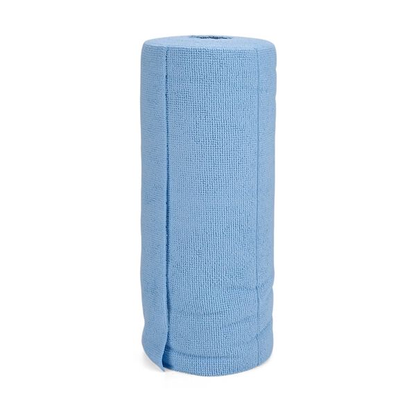 Wiederverwendbare Abrei&szlig;-Mikrofaser Reinigungstuchrolle, 30 T&uuml;cher/Rolle, hellblau image number 4