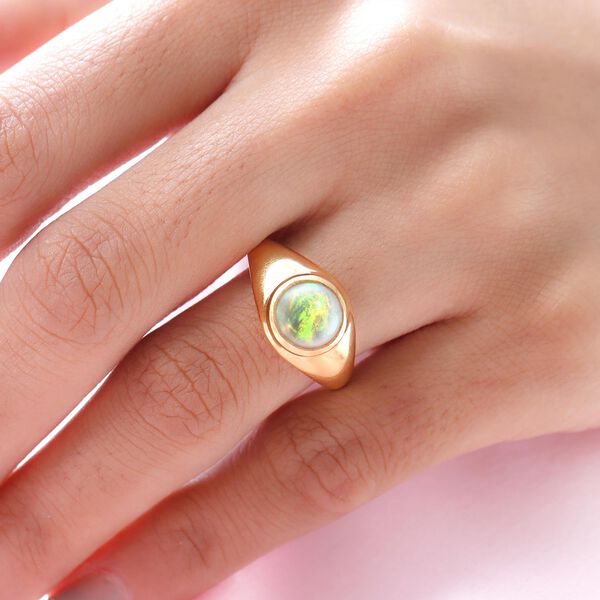Natürlicher, äthiopischer Opal-Ring - 1,25 ct. image number 3