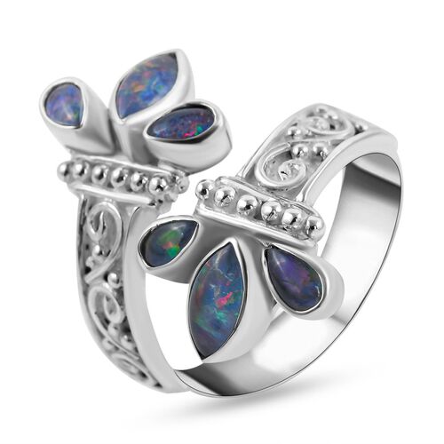 Royal Bali - Boulder Opal-Ring, 925 Silber  ca. 2,00 ct image number 0