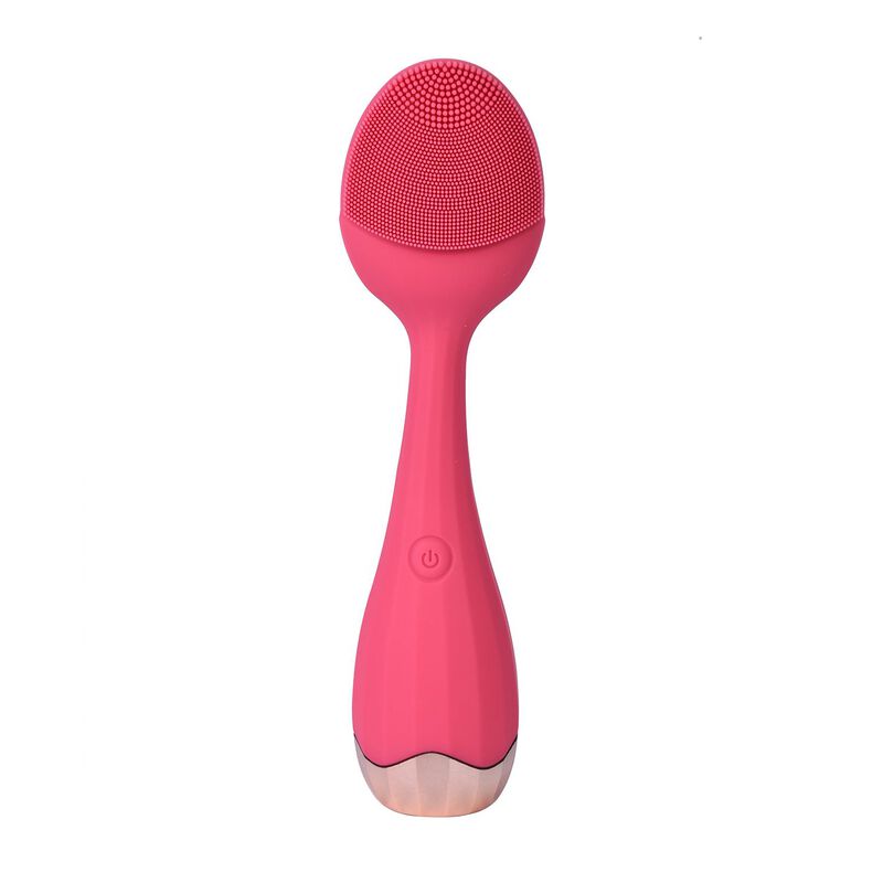 Elektrische Gesichtsreinigungsbürste mit USB-Kabel, Fuchsia image number 0