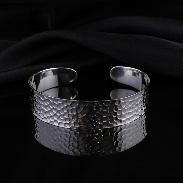 Royal Bali - Handgearbeiteter Silber Armreif, ca. 18.5 cm ca. 16,04g image number 1