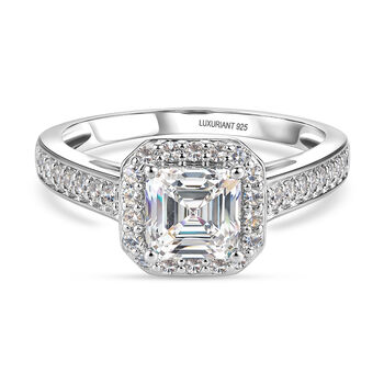 LUXURIANT DIAMOND - Lab Grown Diamant SI-GH Ring 925 Silber Rhodiniert (Gr&ouml;&szlig;e 18.00) ca. 2.00 ct