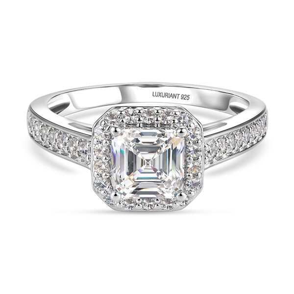 LUXURIANT DIAMOND - Lab Grown Diamant SI-GH Ring 925 Silber Rhodiniert (Gr&ouml;&szlig;e 18.00) ca. 2.00 ct