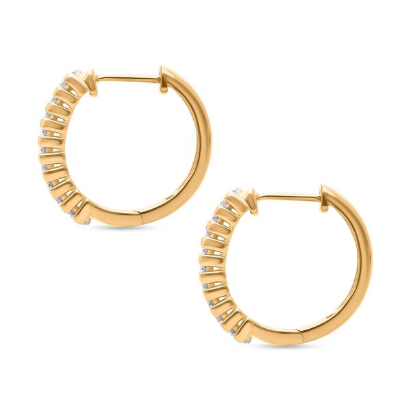 LUXURIANT SGL zertifizierte VS-EF Labor Diamant Ohrringe - 1 ct. image number 4