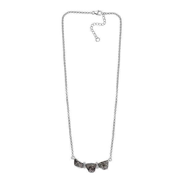 Meteorit Halskette, 45 cm- 23,55 ct. image number 5