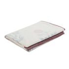 NAKKASHI - Fabrics: Handstempeldruck 100% Muslin-Baumwolle Dohar-Decke, 200x200 cm, Rote Blume image number 3