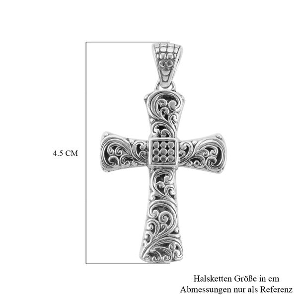 Royal Bali Kollektion - Kreuz Anh&auml;nger 925 Silber ca. 5,51g image number 5