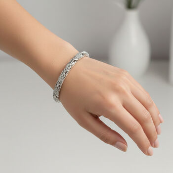 D'Joy Royal Bali 925 Silber 19cm byzantinisches Armband