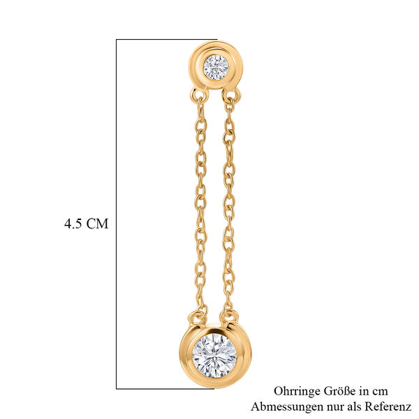 D'Joy Moissanit Ohrringe - 1,42 ct. image number 5